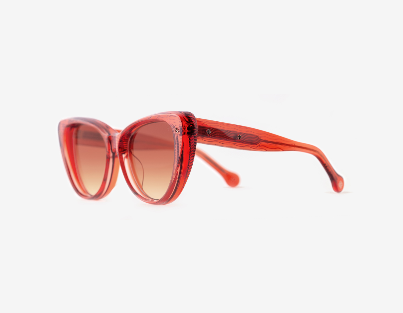 Les Punxes limited edition Japanese acetate sunglasses