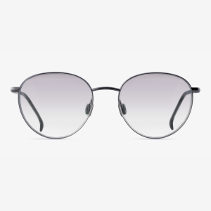 Luxury Japanese eyewear – Gadolin Moon Mist F1 lenses red carpet, titanium in Hematite
