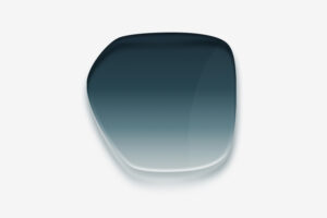 Luxury Japanese eyewear – Bellesguard spare lenses, Cerulean Clarity acetate, Deep Sea Fusion lenses, Filter Category 2.