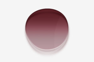 Luxury Japanese eyewear – spare lens for La Pedrera Bursting Berries sunglasses, Scarlet Blush lens, Filter Category 1