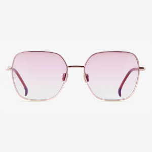 luxury red carpet butterfly eyewear – Samari Currant Essence red carpet glasses (18k Rose Gold), acetate in Currant Essence, lens Ruby Glow