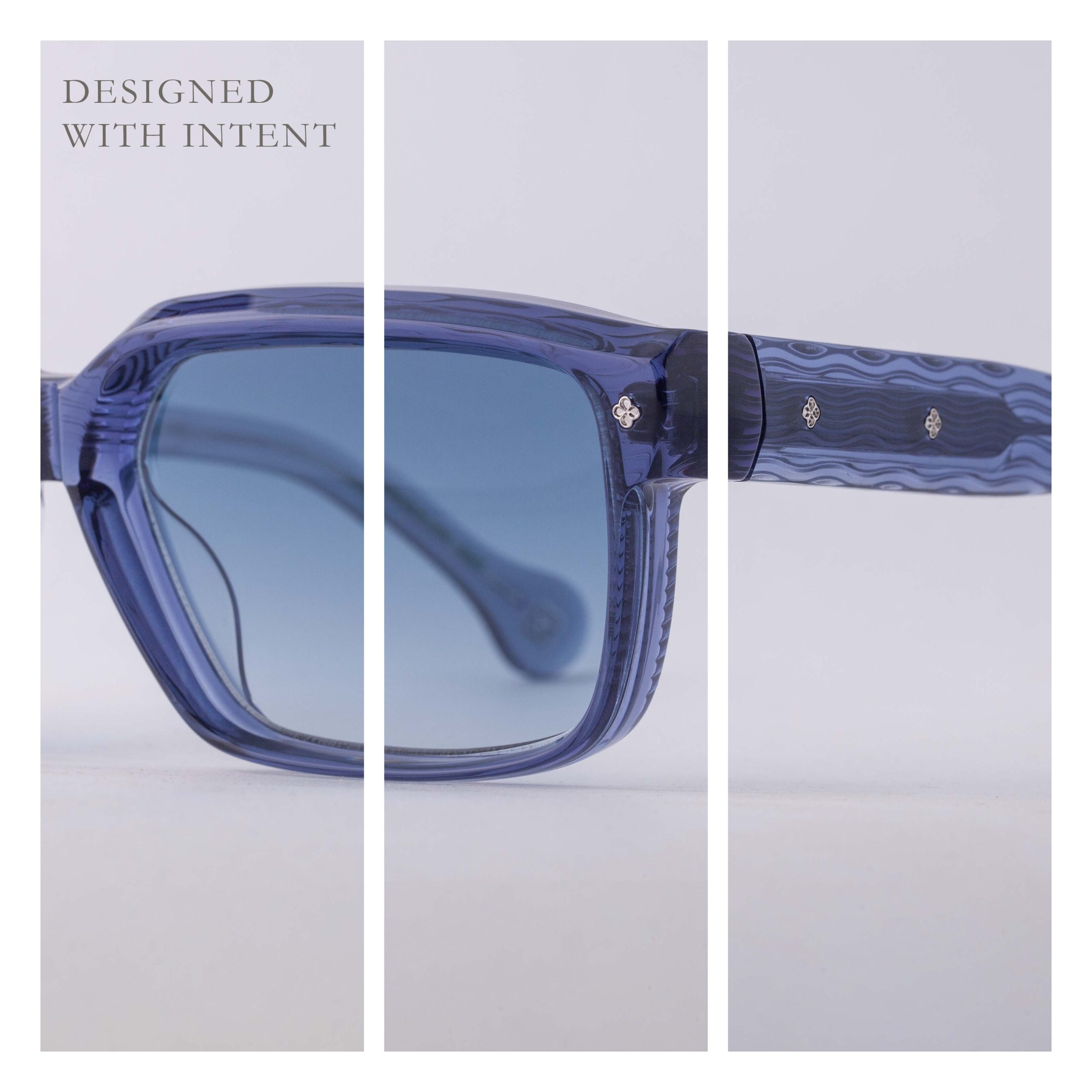 Vagues luxury acetate eyewear collection by Barcelunettes handmade in Sabae Japan