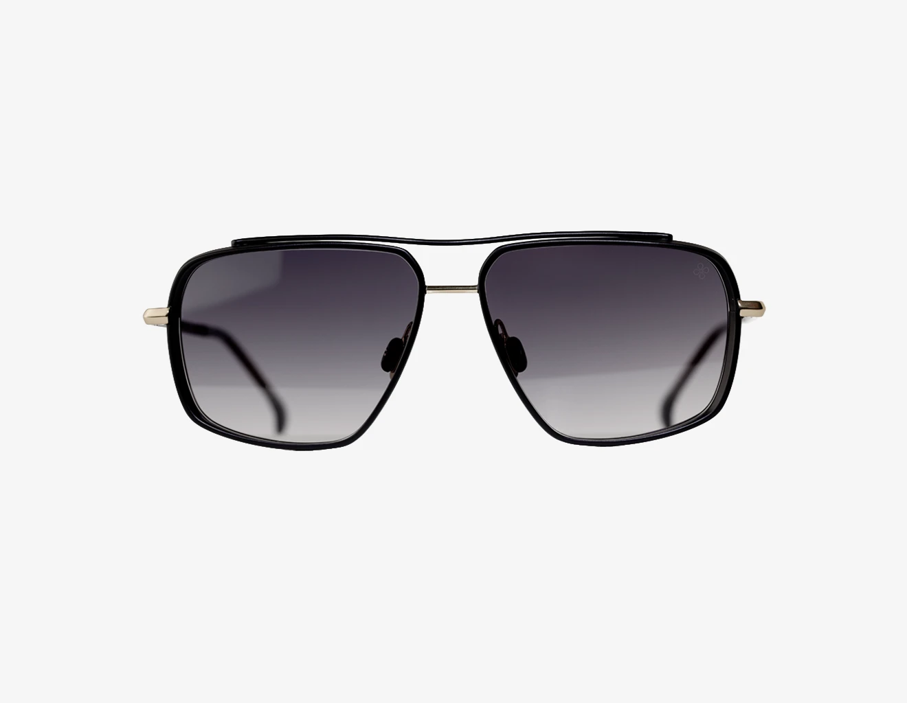 Forja Matt Black Gold Front View Web V2